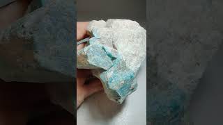 Amazonite crystals and Microcline Teller County Colorado [upl. by Kellen]