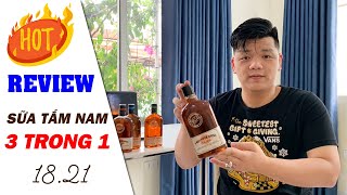 REVIEW 1821 Man Made Wash  FULL 4 Mùi sữa tắm nam bán chạy của hãng SIÊU THƠM [upl. by Anaitsirc]