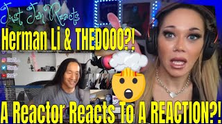 FIRST TIME REACTING  Herman Li Reacting to TheDooo  A Reactor Reacting To REACTING 😱 DRAGONFORCE [upl. by Suciram880]