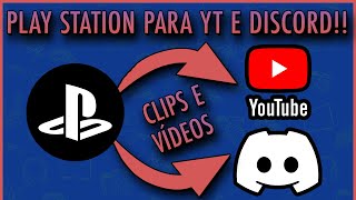 Compartilhando videos do PlayStation direto para Discord e Youtube [upl. by Nilekcaj]