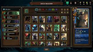 Gwent ALL PREMIUM animated CARDS PTR MIDWINTER UPDATE [upl. by Dunn]