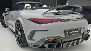 NEW 2024 Mercedes AMG SL63 SOUND Brutal SL by MANSORY Interior Exterior Walkaround 4K [upl. by Noryv]