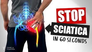 Eliminate Sciatic Nerve Pain FAST  60Second Sciatica Relief [upl. by Fryd]