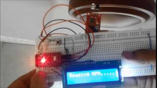 DIY Tachometer using Arduino [upl. by Drolyag]