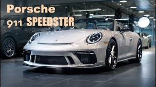 2019 Porsche 911 Speedster WalkAround  Manual Convertible Top [upl. by Arley689]