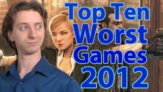 Top Ten Worst Games of 2012  ProJared [upl. by Hatcher]