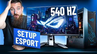 Je MONTE le SETUP ESPORT PARFAIT  écran 540 Hz [upl. by Collum]