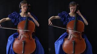 Bloch Prayer arranged for Cello Duet by Melanie Ellison [upl. by Keith330]