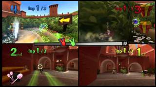 Raving Rabbids Travel in Time  Leonardo DaVinci  gameplay  trailer [upl. by Auhoj]