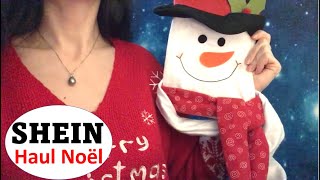 ASMR  Haul décos de Noël SHEIN [upl. by Oneladgam]