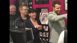 Steps  HMV Bullring Birmingham  album signing  21042017 [upl. by Odrareg]