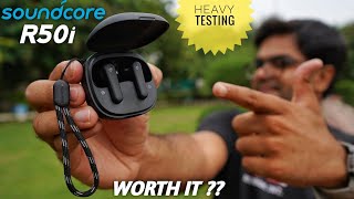 Anker Soundcore R50i True Wireless Earbuds with APPLICATION Support ⚡⚡ Heavy Testing 🔥🔥 [upl. by Tsepmet186]