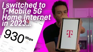 I switched to TMobile 5G Home Internet in 2023 [upl. by Yelrahs]