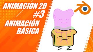 ANIMACION 2D CON BLENDER Y GREASE PENCIL  COMO ANIMAR EN BLENDER  TUTORIAL  3 [upl. by Yesdnik525]