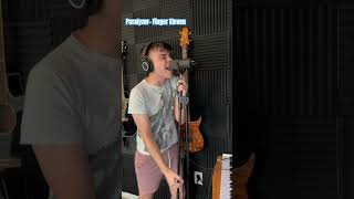 Paralyzer Finger Eleven cover cover rock vocalist 2000srock emo alternative [upl. by Peedus]