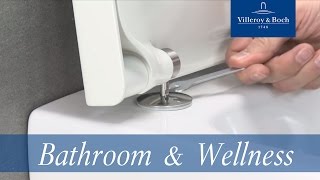 How to install  SupraFix for compact WC  Villeroy amp Boch [upl. by Heidi293]