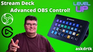 Stream Deck Advanced OBS Studio Control  Setup Guide [upl. by Tollmann]