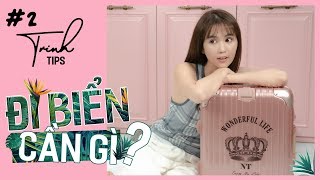 Ngọc Trinh  Tips 2  Mẹo Pack Đồ Đi Du Lịch 34 Ngày Gọn Nhẹ Với Vali 7 Kg [upl. by Pentheas]