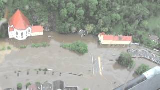 Luftaufnahmen vom Hochwasser in Passau und Umgebung  Montag 3 Juni 2013 I PNP [upl. by Nuavahs104]