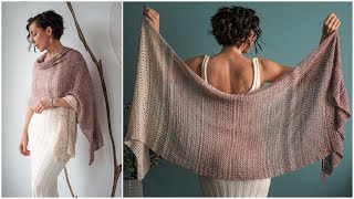 Easy StepbyStep Instructions Crochet the Beginner Friendly Lacy Ruffly Adorn ShawlScarf [upl. by Nyrraf501]