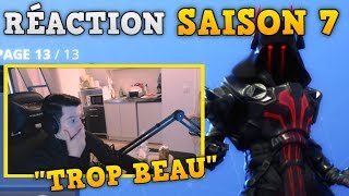 RÉACTION SAISON 7  Passe de Combat Cinématique Camos Mode Créatif  Fortnite FR [upl. by Koorb259]