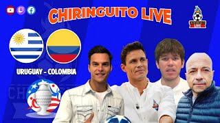 ⚽ URUGUAY  COLOMBIA  La COPA AMÉRICA se vive en CHIRINGUITO LIVE [upl. by Jaworski]