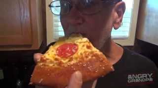 Angry Grandpa  The Little Caesars Pretzel Crust Pizza [upl. by Scibert]