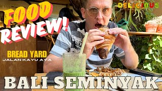 Bali Food Review Video Vlog Seminyak Restaurant [upl. by Colas]