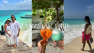 VLOG FIRST TRIP IN 2024 WITH MY FIANCÉ ☺️👏🏾  HOW I GOT ENGAGED 💍😍 PT1  ZANZIBAR NUNGUI🛩️🛫 [upl. by Oribelle]