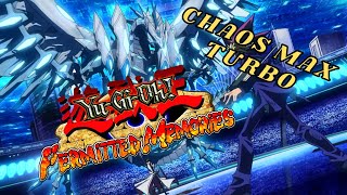 EU QUEBREI O META DO YUGIOH PERMITTED MEMORIES  Chaos Max Turbo Deck Profile  Gameplay [upl. by Assilem77]