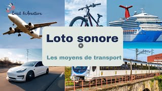 loto sonore des moyens de transport  tout petits [upl. by Hayyim]