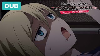 Shinomiyas Voice  DUB  Kaguyasama Love Is War Ultra Romantic [upl. by Orvie]