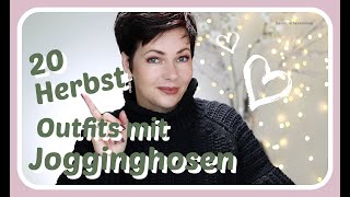 HampM Herbst Outfit Ideen mit Jogginghosen I Haul I Lookbook Ü45 I NEU I 20 Outfits I KatisWeltTV [upl. by Volnay]