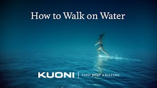 How to Walk on Water – Filming Kuoni’s ‘Find Your Amazing TV Ad [upl. by Haraf973]