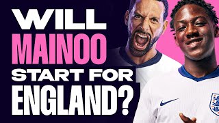 Will Mainoo Start For England Rio’s England XI At The Euros [upl. by Irehc]