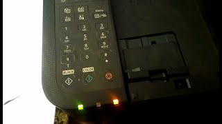 Canon PIXMA Light Blinking Error Problem quotSolvedquot  print with damaged cartridge [upl. by Bachman504]