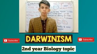 Theory of DarwinDarwinism 2nd year Biology [upl. by Esiuqram]