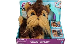 Fur Real Shaggy Shawn Yorkie Dog Unboxing Toy Review [upl. by Ahsem]