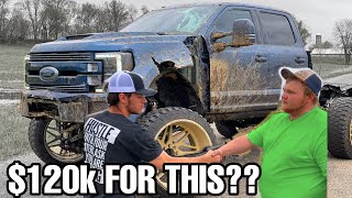 Absolute FOOL Buys my Destroyed F350 to start his business [upl. by Abigale]