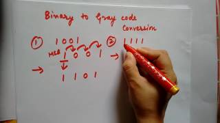 Binary to gray code conversion  very very easy [upl. by Adiaz636]