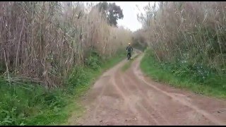 Aprilia RX 125 cross Sardegna no music [upl. by Yssenhguahs]