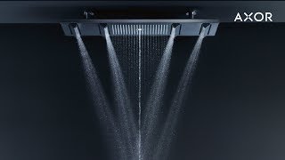 AXOR Showers  Avantgarde in the shower [upl. by Ahsinyd]