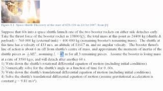 Eng Phys 2P04 2015 Lecture 9 Advanced Dynamics Problems I Rocketry [upl. by Avis895]