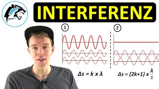 INTERFERENZ Wellen  Physik Tutorial [upl. by Aysan]