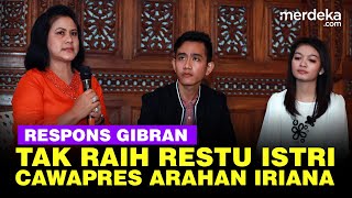 Gibran Jawab Kabar Jadi Cawapres Diarahkan Iriana Jokowi dan Tak Direstui Istri [upl. by Valma]