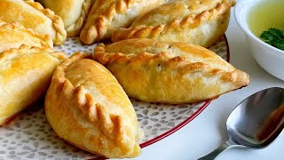 Juicy Chicken Pies  Kibinai  Easy Recipe  No Yeast No Baking Powder  Karaite Pastries [upl. by Odraner865]