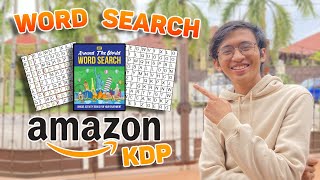 How To Create WORD SEARCH Books FREE For Amazon KDP [upl. by Cleave]