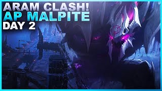 RIOT DID EVERYTHING TO STOP US WINNING THIS AP MALPHITE IN ARAM CLASH  League of Legends [upl. by Ynettirb]