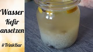 Wasserkefir selber machen  selber brauen  Rezept  TrinkBar [upl. by Hermann]