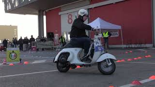 Vespa Club Rho Fiera Milano AutoClassica 2023 quotTrofeo della Regolaritàquot [upl. by Ritz]